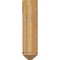 Ekena Millwork Funston Arts and Crafts Rough Sawn Bracket w/ Offset Brace, Western Red Cedar, 8"W x 20"D x 32"H BKT0806X20X32FST03RWR - alternate 2